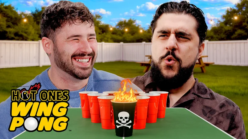 The Basement Yard plays Hot Ones Wing Pong.