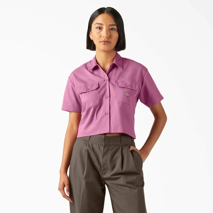 Women's Cropped Work Shirt
