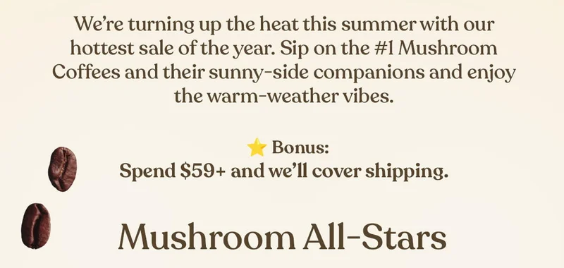 Spend $59+ and we'll cover shipping
