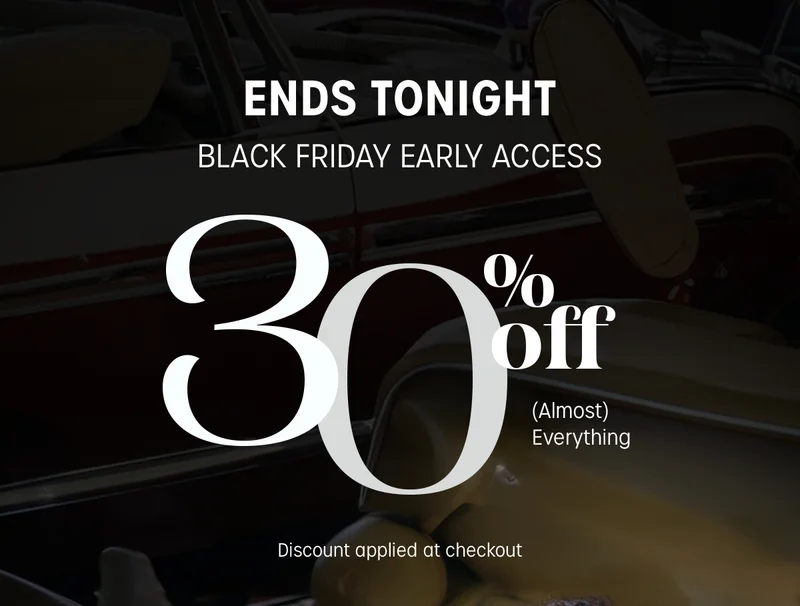 ends tonight | black friday early access | 30% off almost everything | discount applied at checkout