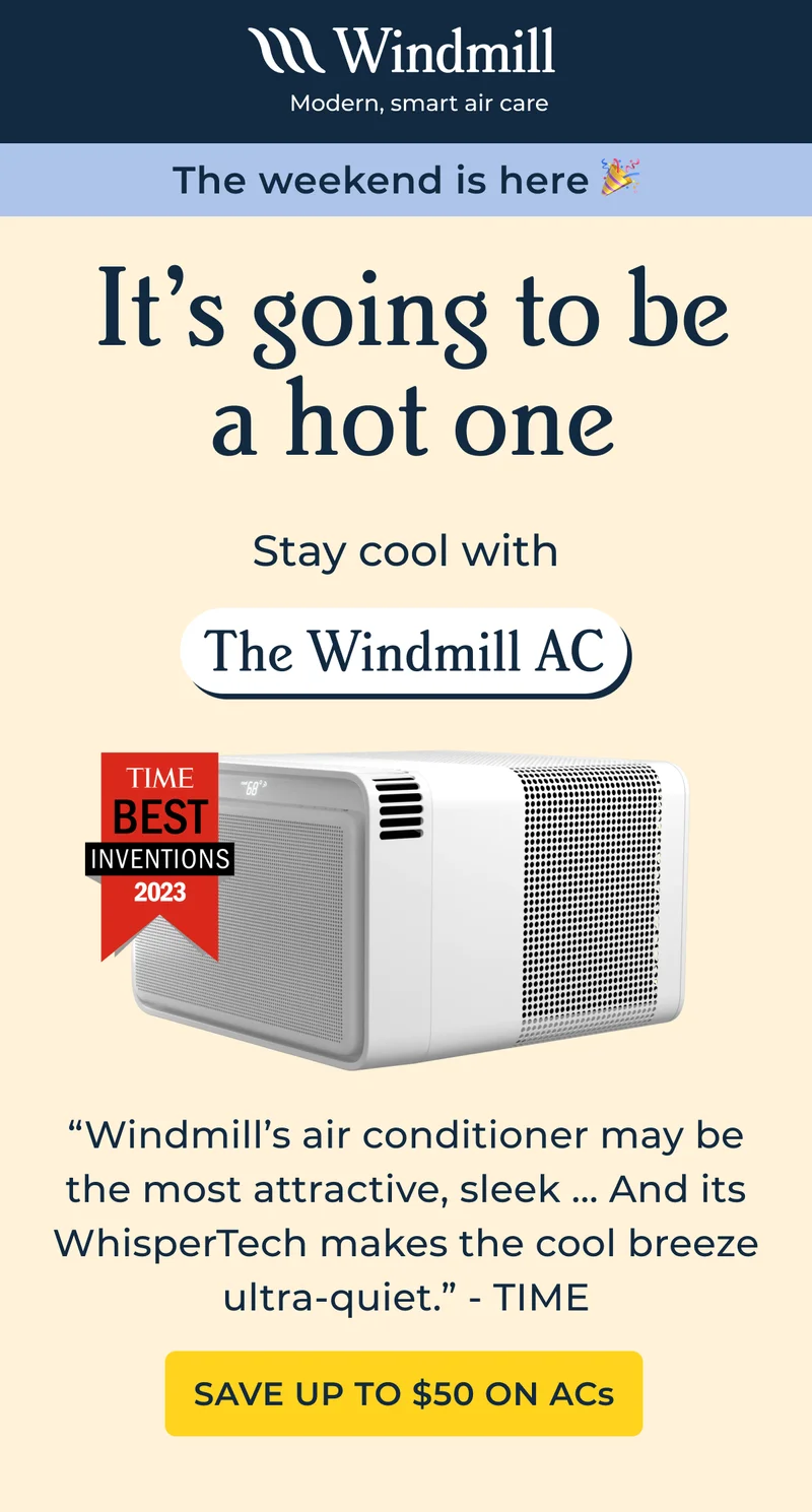 Save on coolness