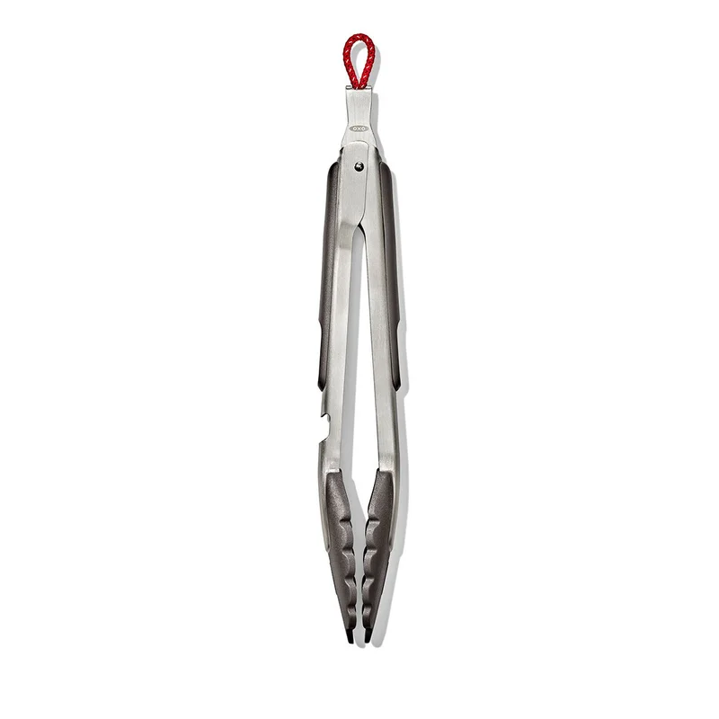 Image of Outdoor Camp Stove Tongs with Nylon Heads