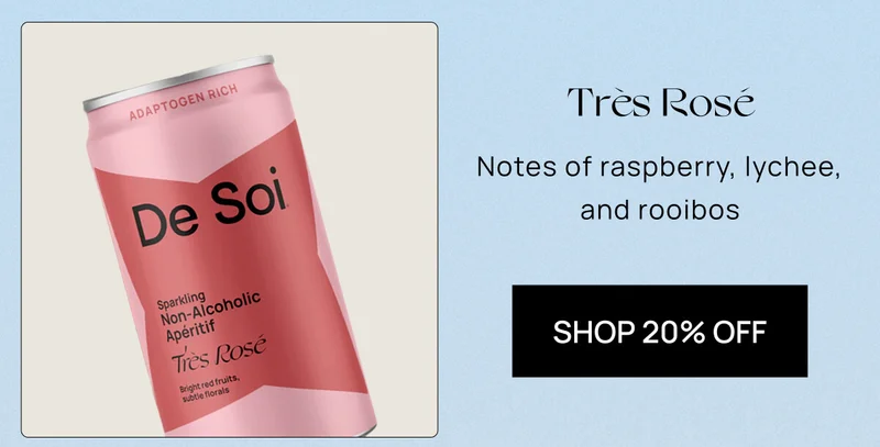 Très Rosé Notes of raspberry, lychee, and rooibos | SHOP 20% OFF