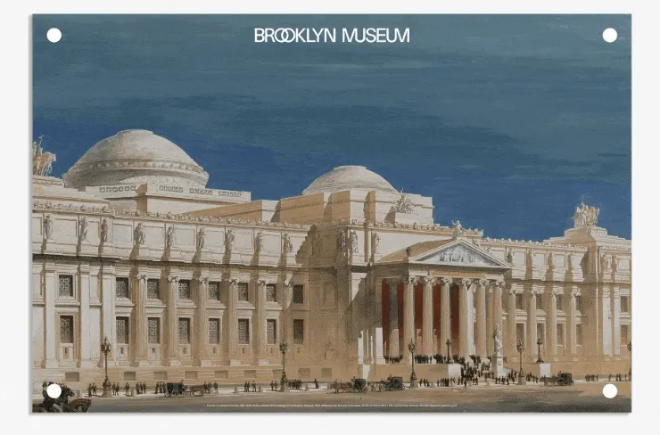 A GIF of Brooklyn Museum posters