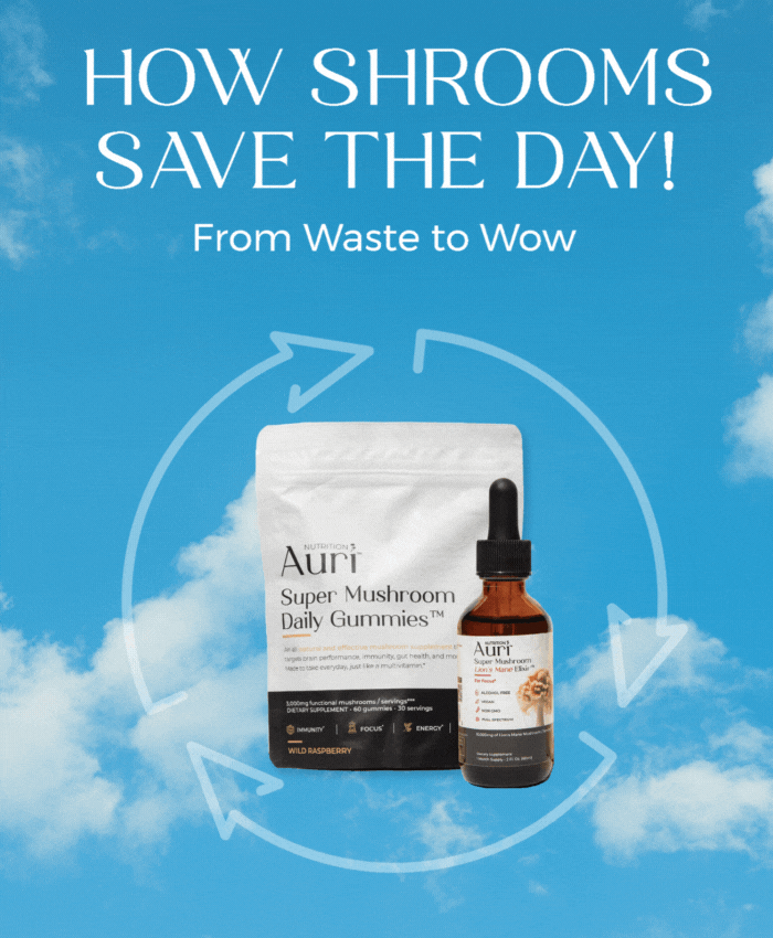 How shrooms save the day!