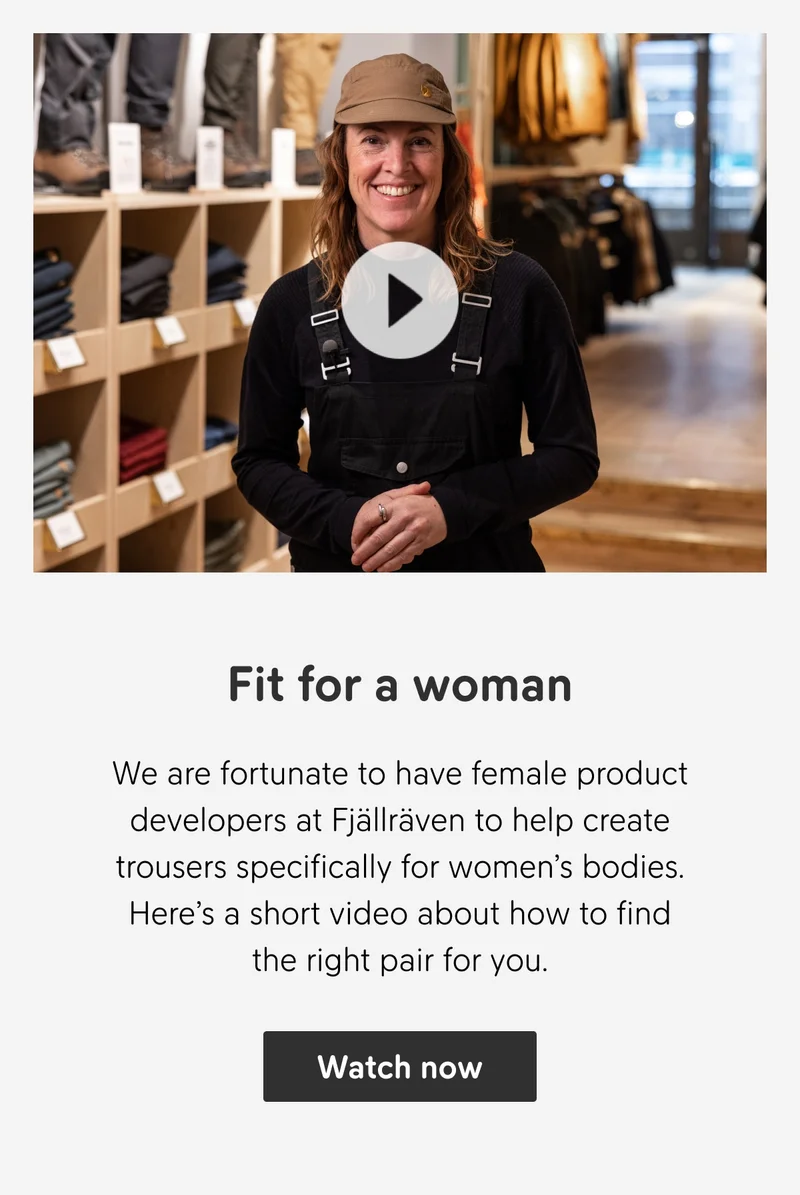 How to find the best women’s trousers for you | Fjällräven