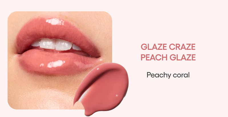 GLAZE CRAZE PEACH GLAZE