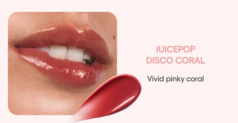 JUICEPOP BOX LIP TINT DISCO CORAL