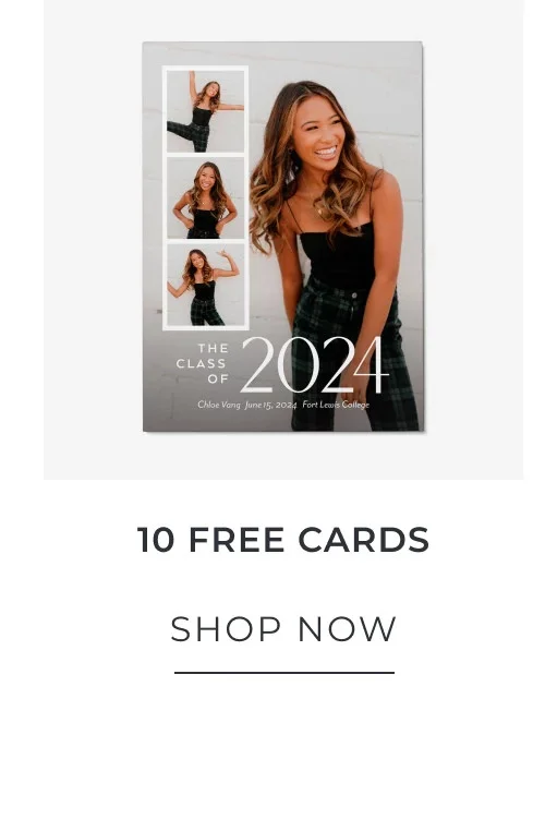 Pick your 4 FREEBIES + 50% off select cards