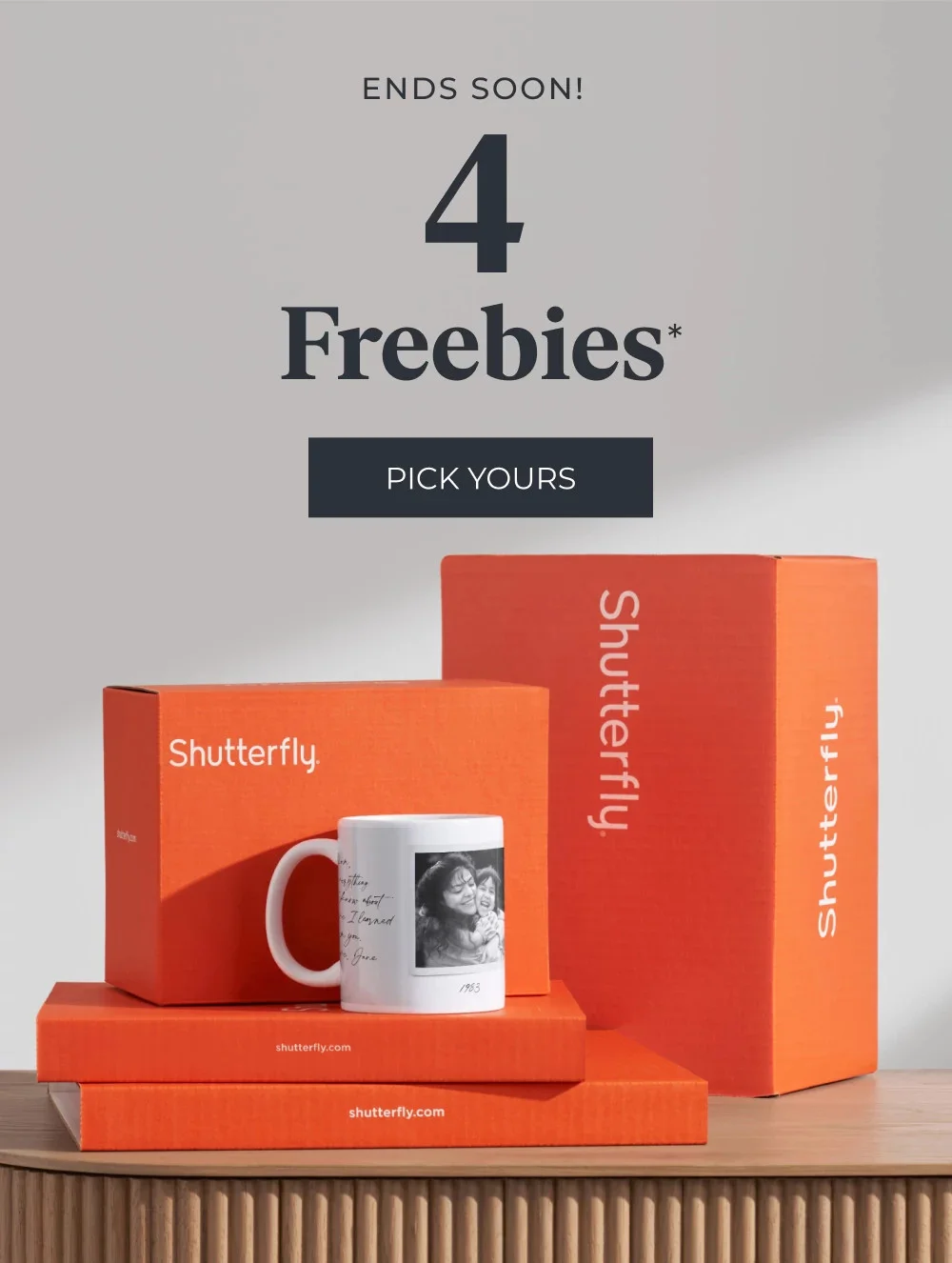 Pick your 4 FREEBIES + 50% off select cards