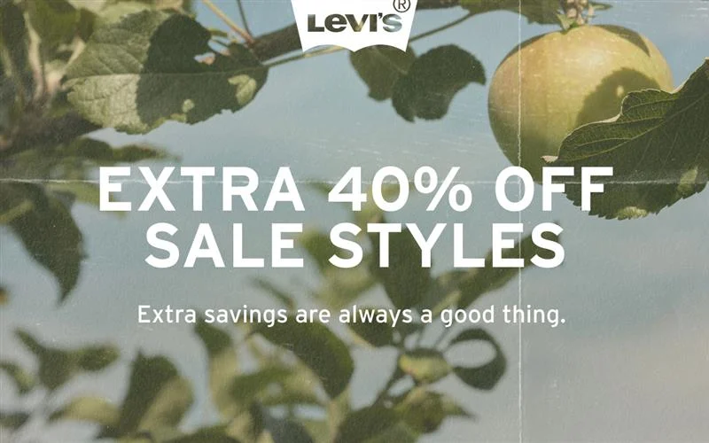 EXTRA 40% OFF SALE