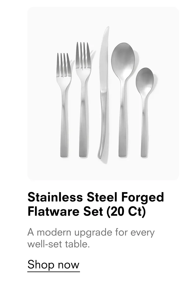 18/10 Stainless Steel Forged Flatware Set (20 Ct)
