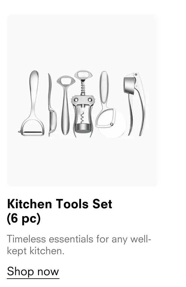 Kitchen Tools Set (6 pc)