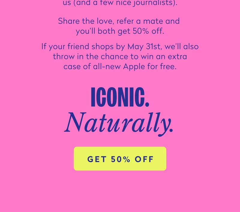 Get 50% off