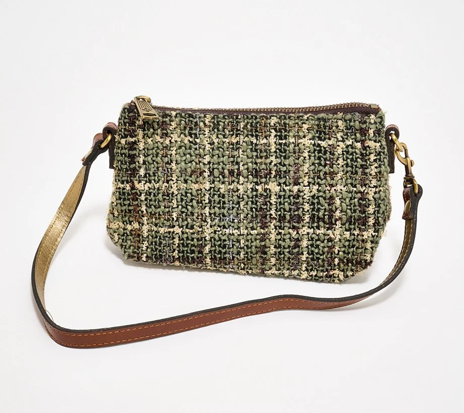 Patricia Nash Leather Loria Convertible Wristlet
