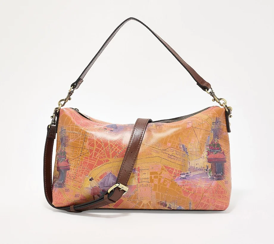 Patricia Nash Maura Crossbody in Leather or Suede