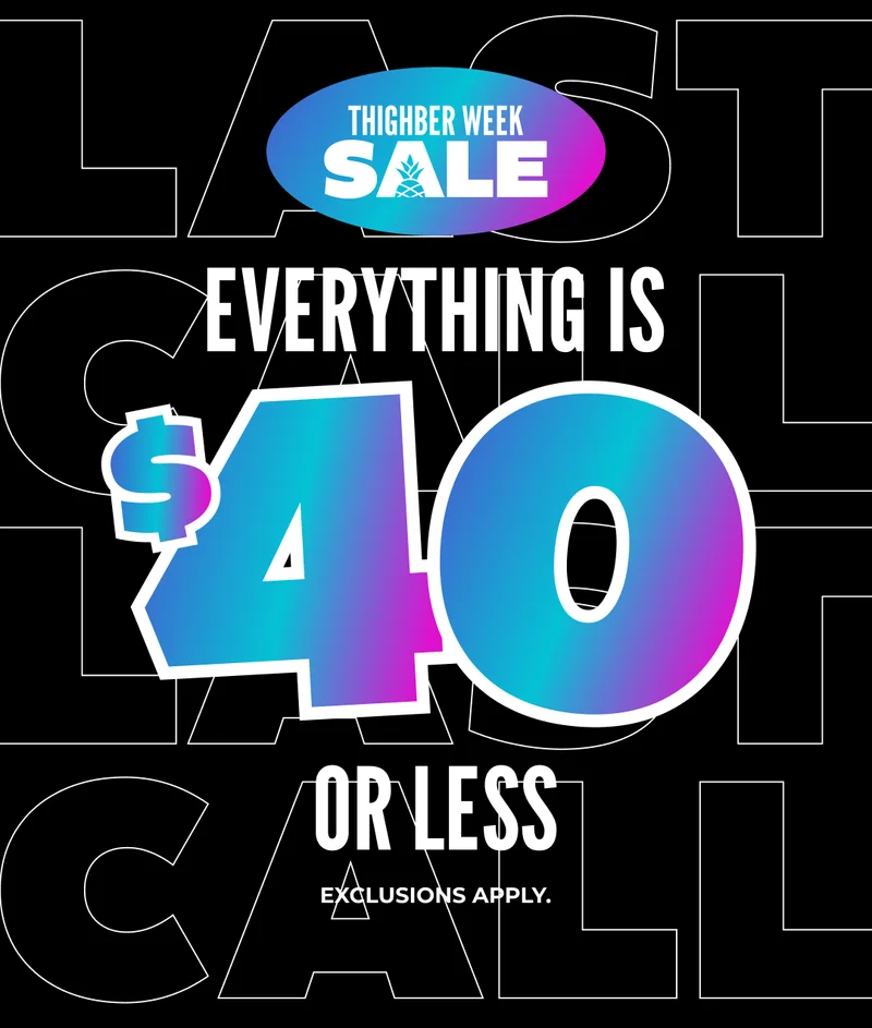 EVERYTHING IS $40 OR LESS SITEWIDE: Exclusions Apply.