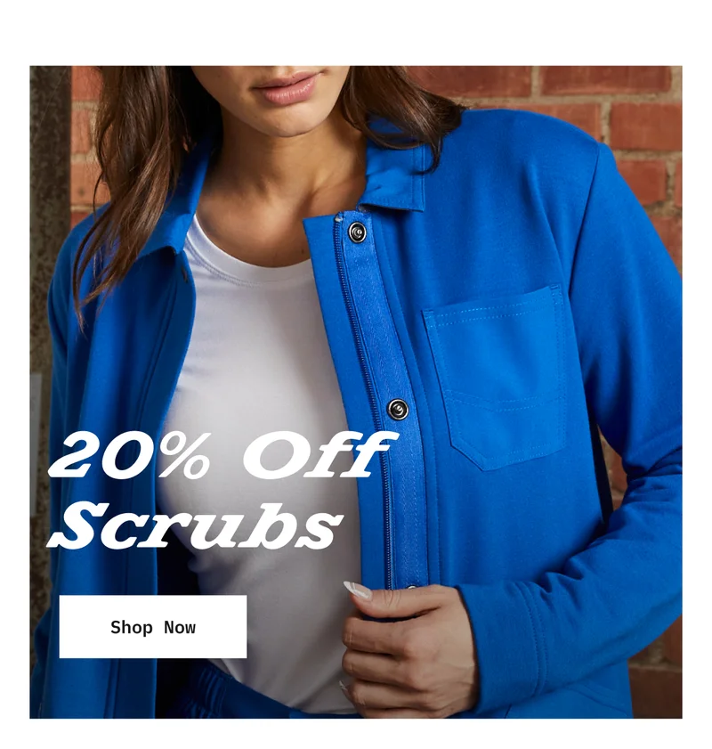 20% Off Scrubs. Shop Now.