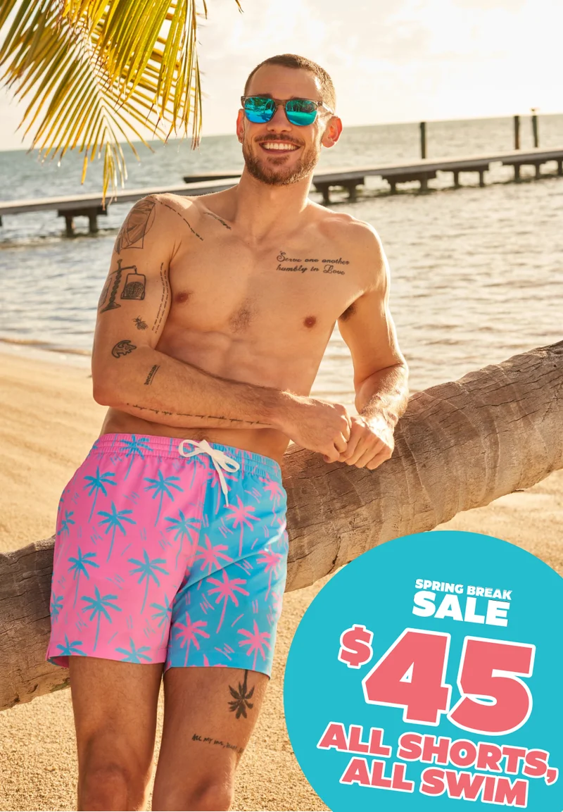 ALL SHORTS, ALL SWIM $45