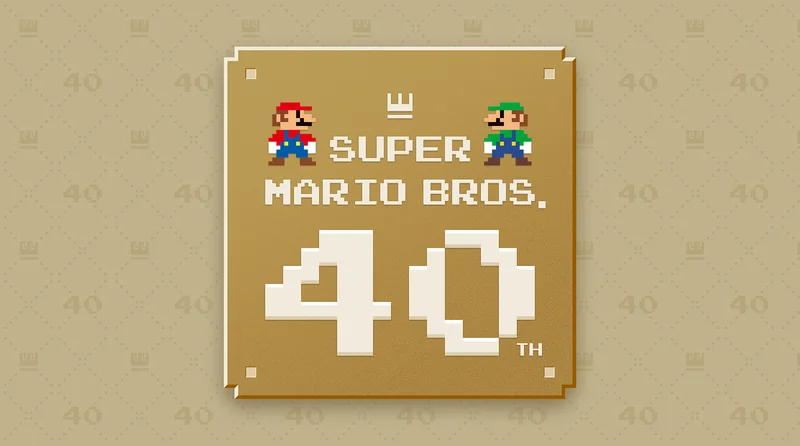 SUPER MARIO BROS. 40TH