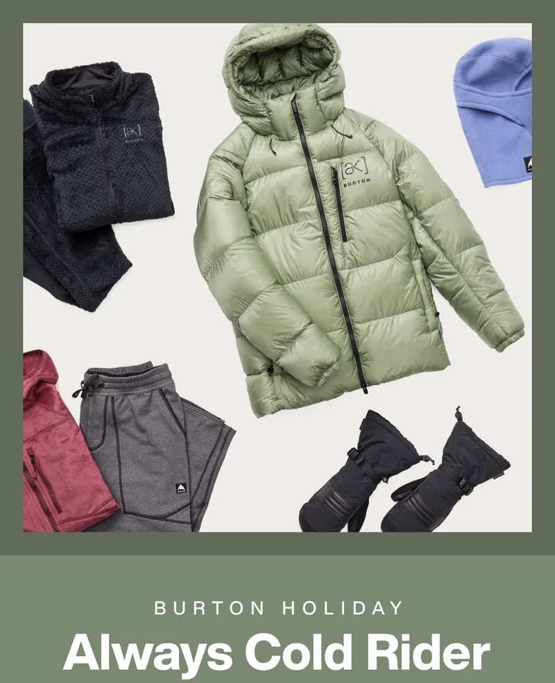 Burton Gift Guides - Always Cold Rider