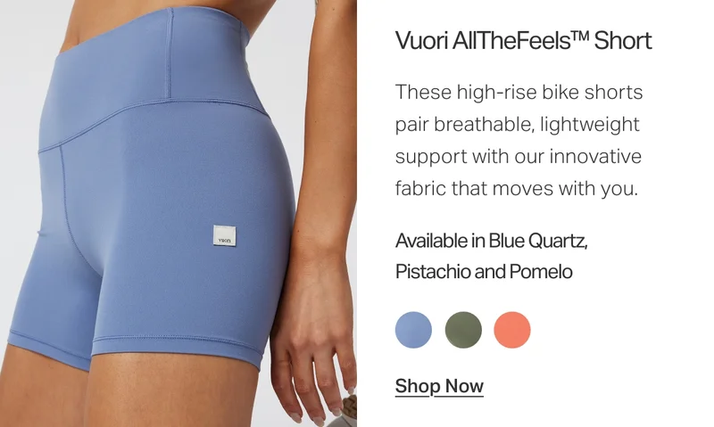 Vuori AllTheFeels Short
