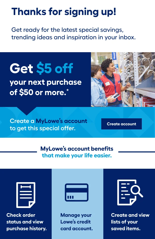 Create account