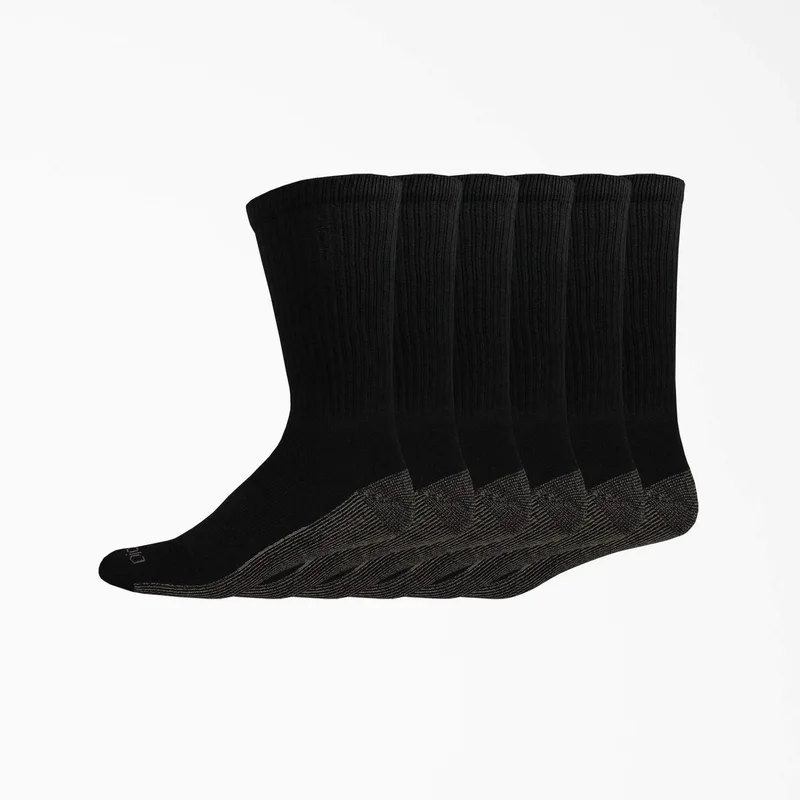 Moisture Control Crew Work Socks