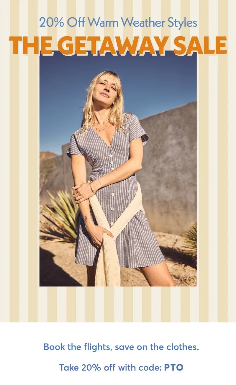 Book the flights, save on the clothes.