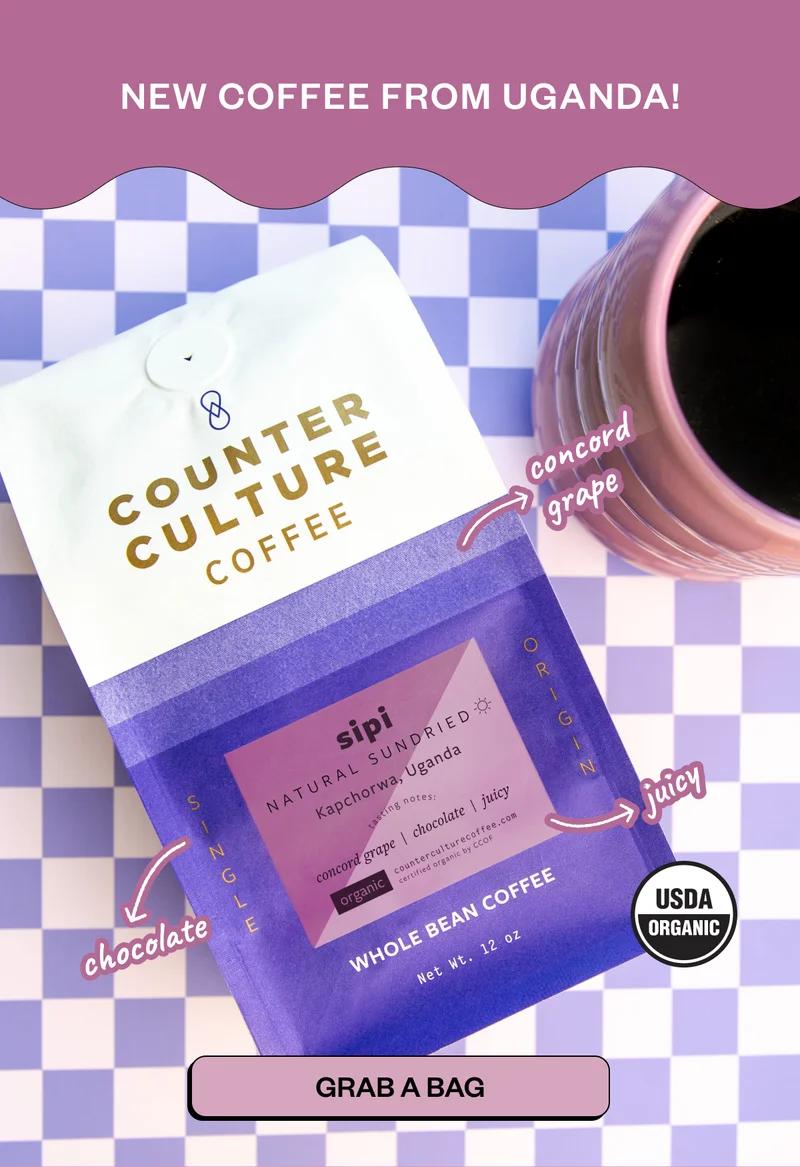 New coffee from Uganda! Sipi Natural Sundried  Grab a bag