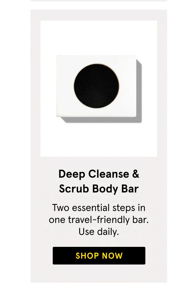 Deep Cleanse & Scrub Body Bar - SHOP NOW