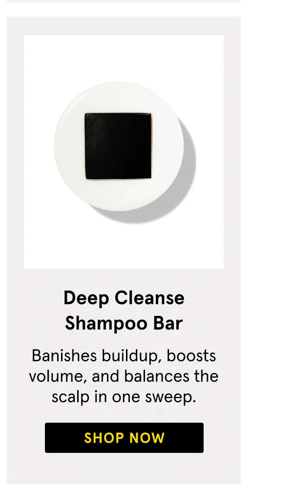 Deep Cleanse Shampoo Bar - SHOP NOW