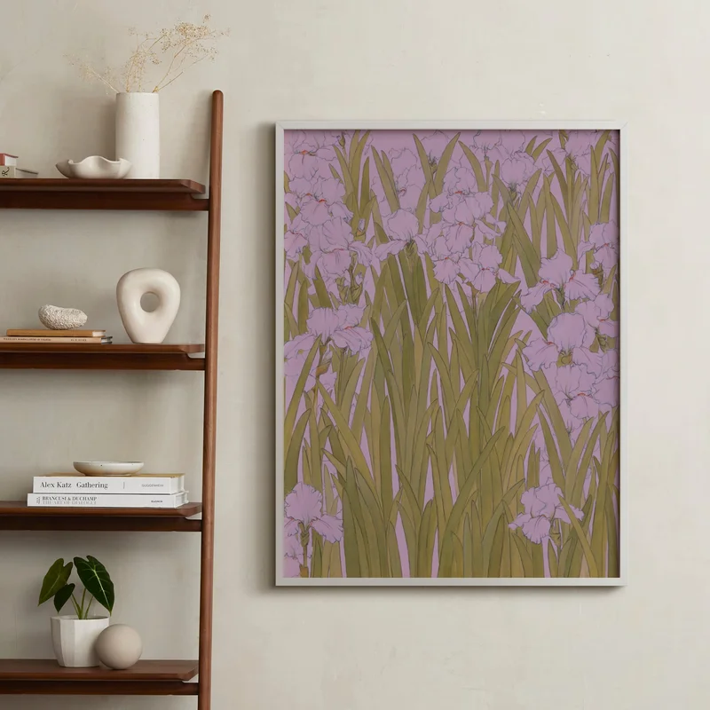 Iris Garden Limited Edition Fine Art Print 2 by Brittney Friesell | Minted