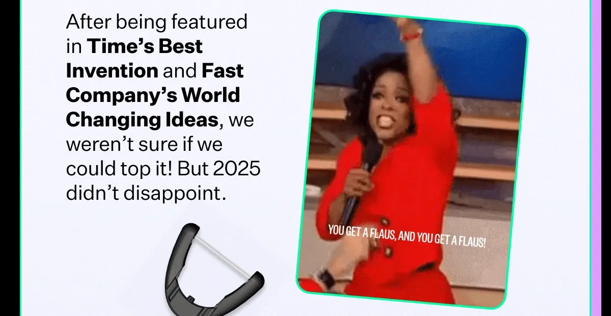 After being featured in Time’s Best Invention and Fast Company’s World Changing Ideas, we weren’t sure if we could top it! But 2025 didn’t disappoint.