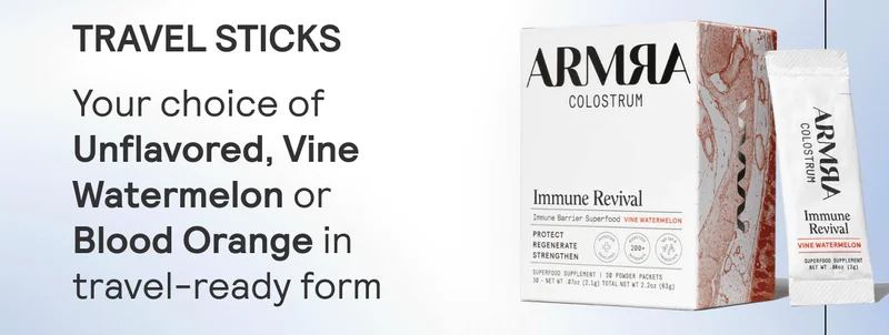 TRAVEL STICKS. YOur choice of Unflavored, Vine Watermelon or Blood Orange in travel-ready form.