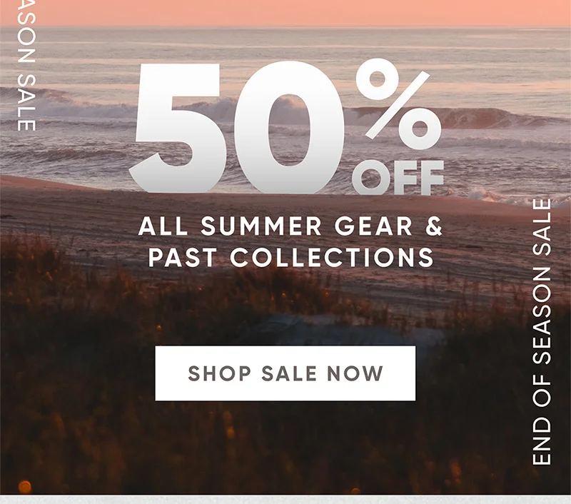 50% Off all summer