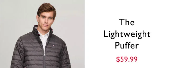 The lightweight puffer $59.99