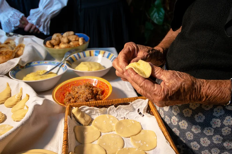 Ravioli preparation, Sardinia