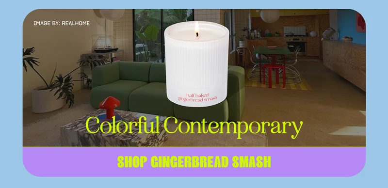 Colorful contemporary: shop gingerbread smash