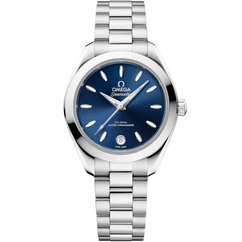 Seamaster Aqua Terra 150M 30 mm, steel on steel