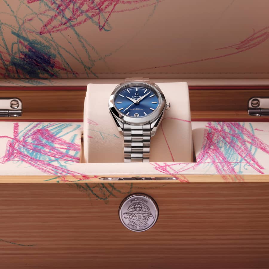 Seamaster Aqua Terra 150M 30 mm, steel on steel - watchbox