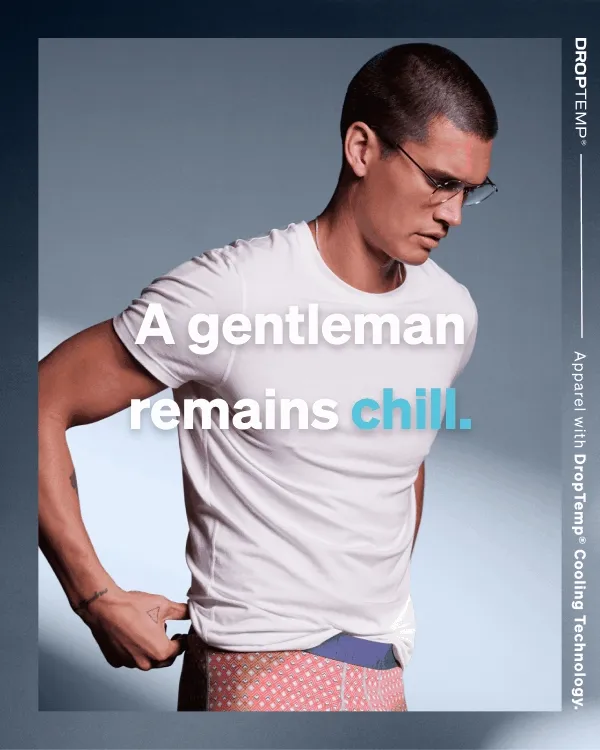 A gentleman remains chill.