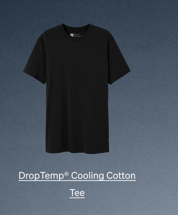 DropTemp® Cooling Cotton Tee