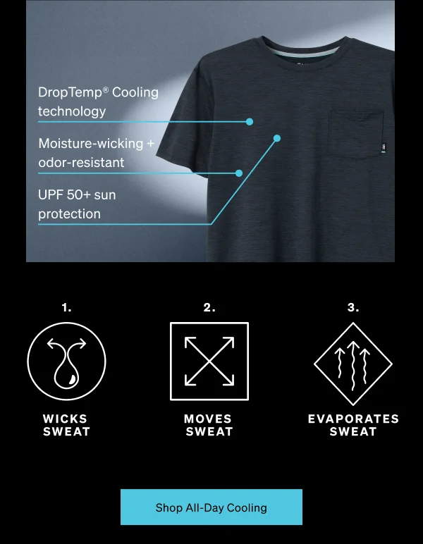 DropTemp® All-Day Cooling Tops