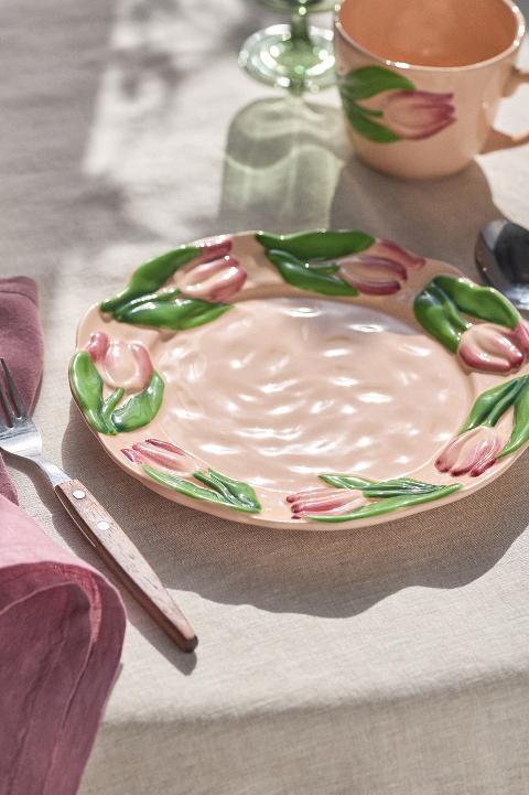 Foster Stoneware Dessert Plate