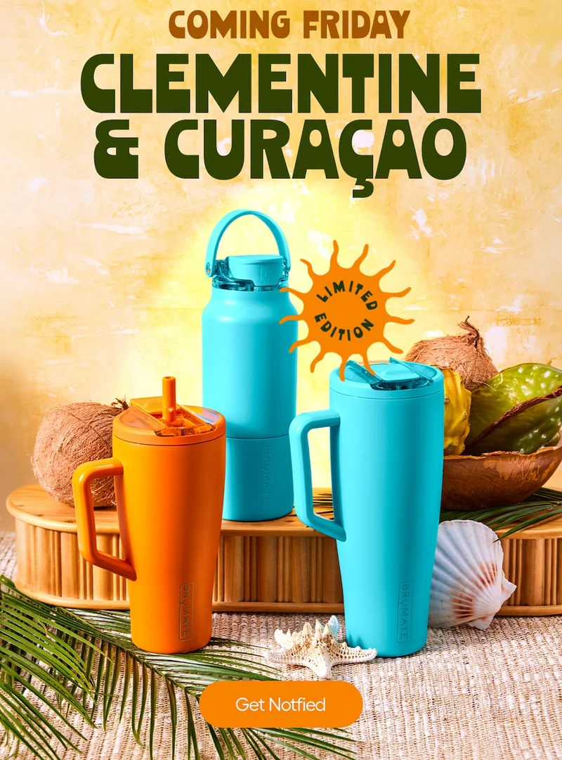 Coming Friday: Two New Limited Edition Colors! Clementine and Curacao