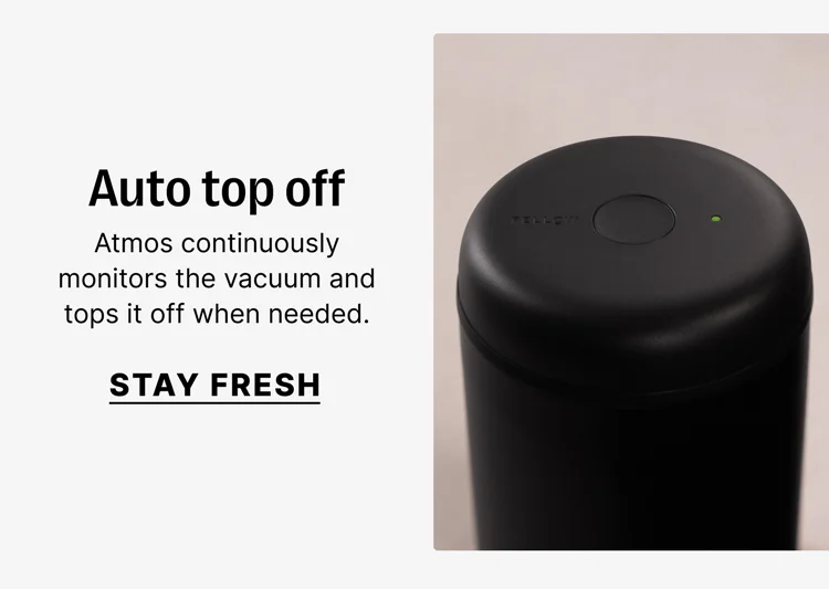 Auto top off - stay fresh