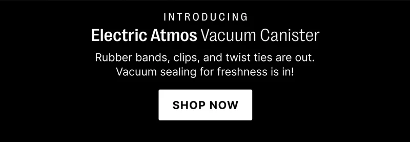 Introducing Electric Atmos Vacuum Canister - Shop Now
