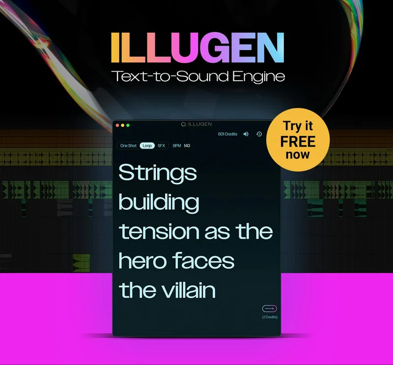 Try ILLUGEN - Text-to-sound engine for free by clicking here