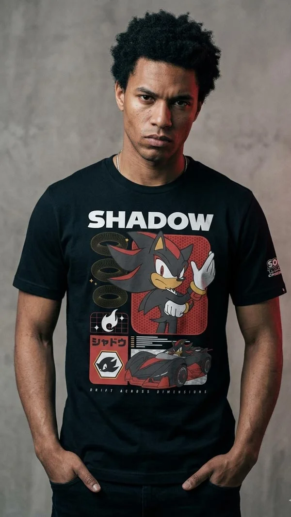 Sonic the Hedgehog: Shadow Racing Power Tee